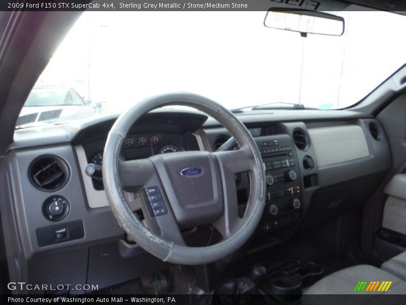 Sterling Grey Metallic / Stone/Medium Stone 2009 Ford F150 STX SuperCab 4x4