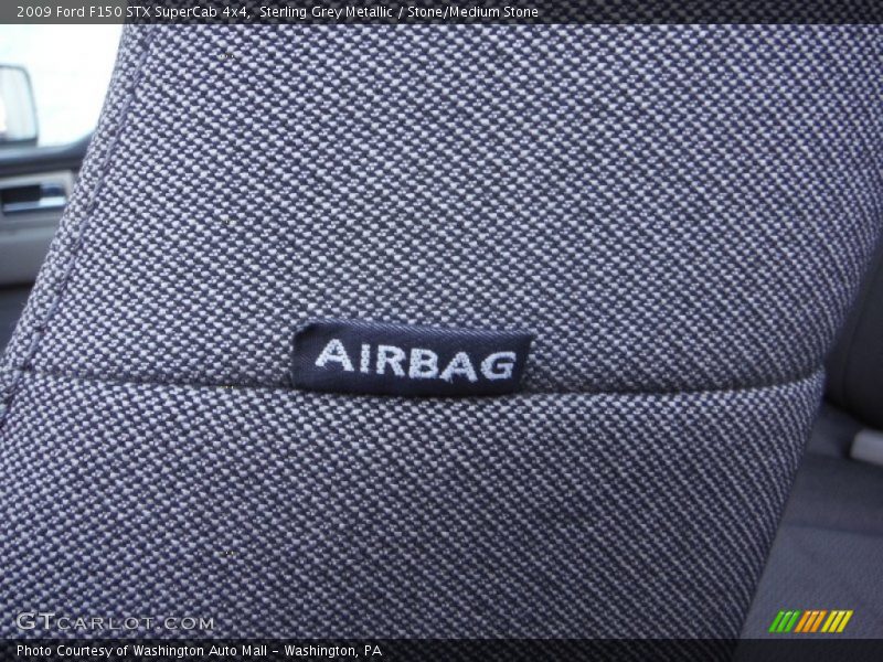 Sterling Grey Metallic / Stone/Medium Stone 2009 Ford F150 STX SuperCab 4x4