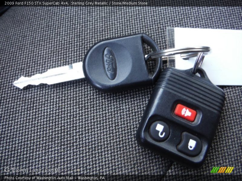 Sterling Grey Metallic / Stone/Medium Stone 2009 Ford F150 STX SuperCab 4x4