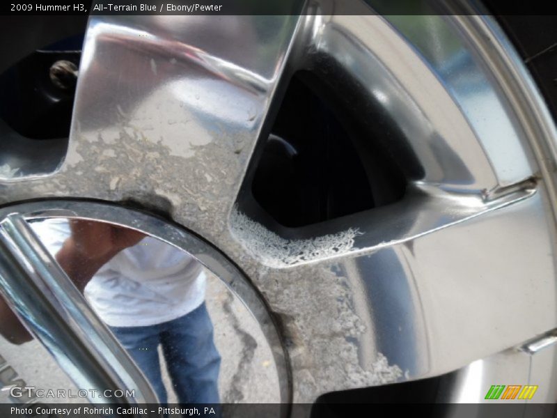 All-Terrain Blue / Ebony/Pewter 2009 Hummer H3