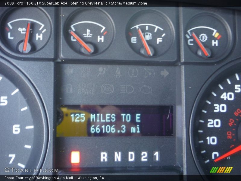 Sterling Grey Metallic / Stone/Medium Stone 2009 Ford F150 STX SuperCab 4x4