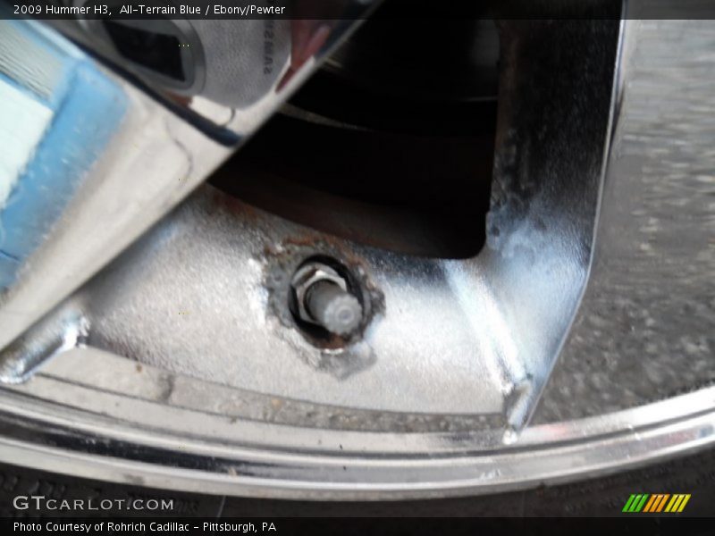 All-Terrain Blue / Ebony/Pewter 2009 Hummer H3