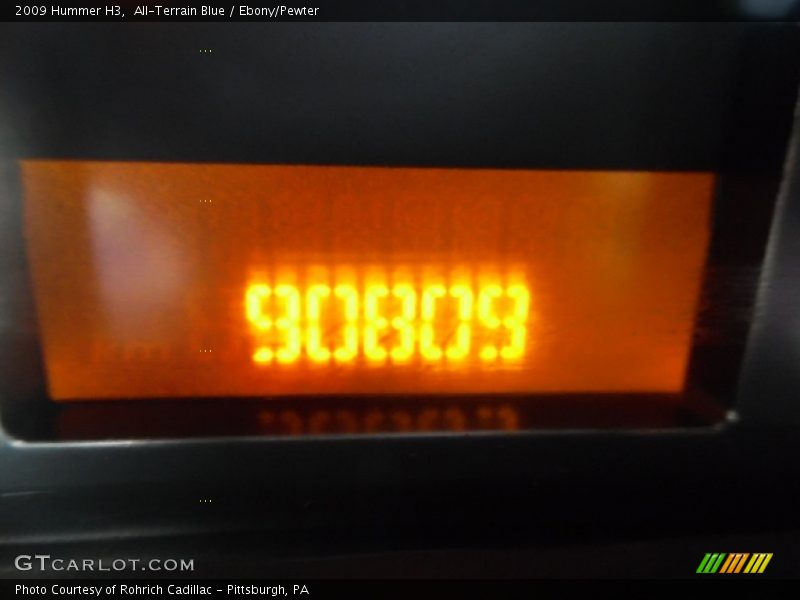 All-Terrain Blue / Ebony/Pewter 2009 Hummer H3