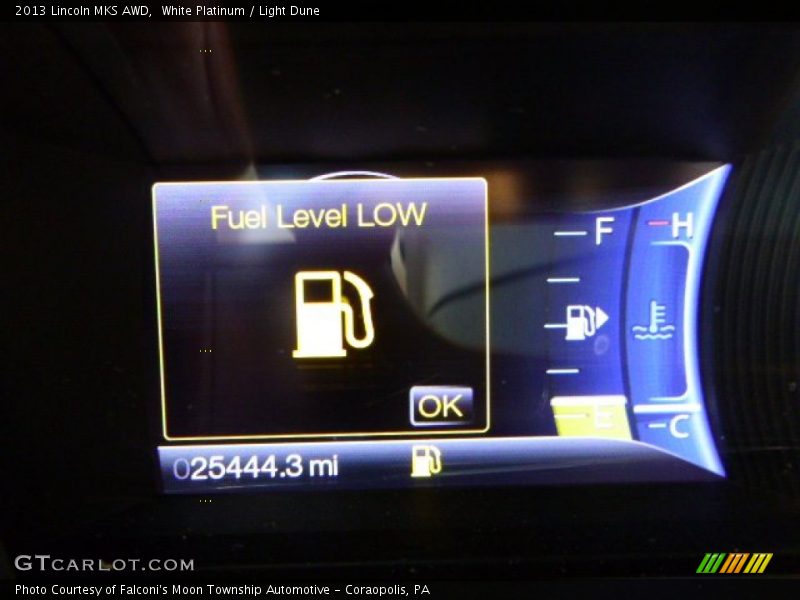 White Platinum / Light Dune 2013 Lincoln MKS AWD