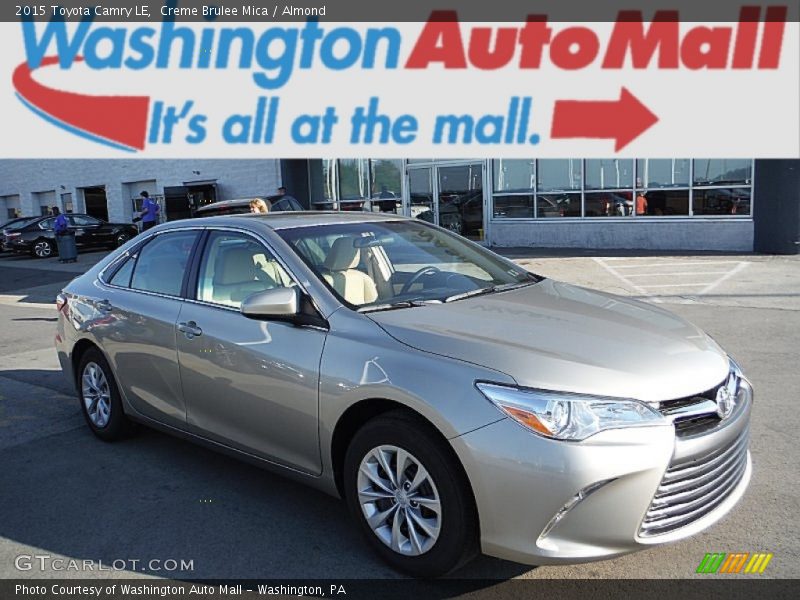 Creme Brulee Mica / Almond 2015 Toyota Camry LE