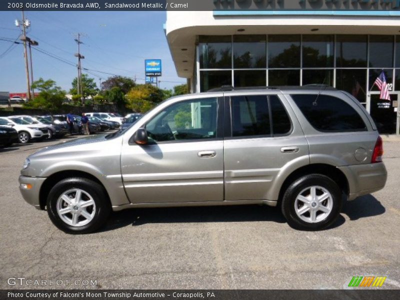Sandalwood Metallic / Camel 2003 Oldsmobile Bravada AWD