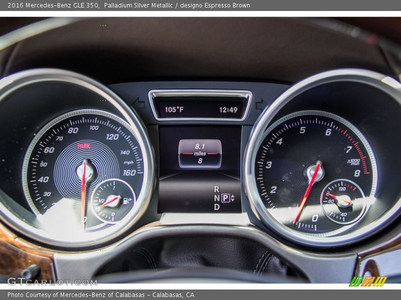  2016 GLE 350 350 Gauges