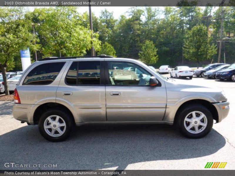 Sandalwood Metallic / Camel 2003 Oldsmobile Bravada AWD