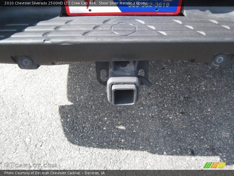 Sheer Silver Metallic / Ebony 2010 Chevrolet Silverado 2500HD LTZ Crew Cab 4x4