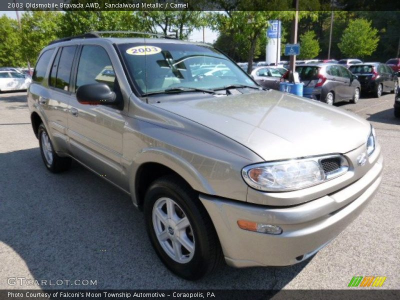 Sandalwood Metallic / Camel 2003 Oldsmobile Bravada AWD