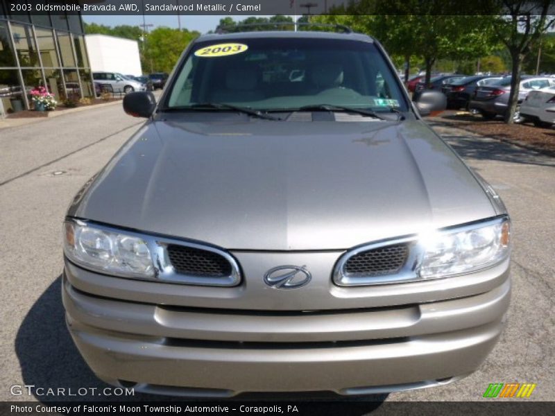 Sandalwood Metallic / Camel 2003 Oldsmobile Bravada AWD