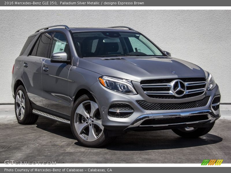 Front 3/4 View of 2016 GLE 350