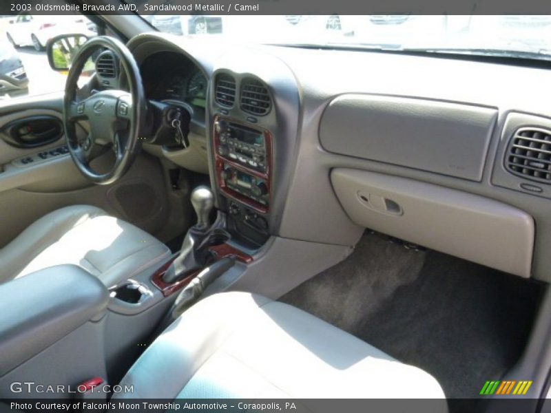 Sandalwood Metallic / Camel 2003 Oldsmobile Bravada AWD