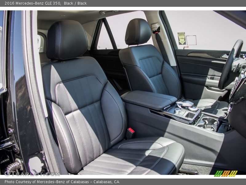 Black / Black 2016 Mercedes-Benz GLE 350