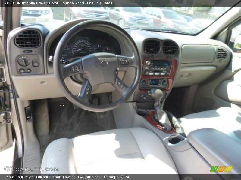 Sandalwood Metallic / Camel 2003 Oldsmobile Bravada AWD