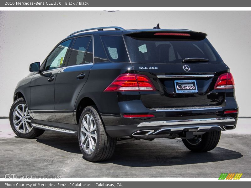 Black / Black 2016 Mercedes-Benz GLE 350