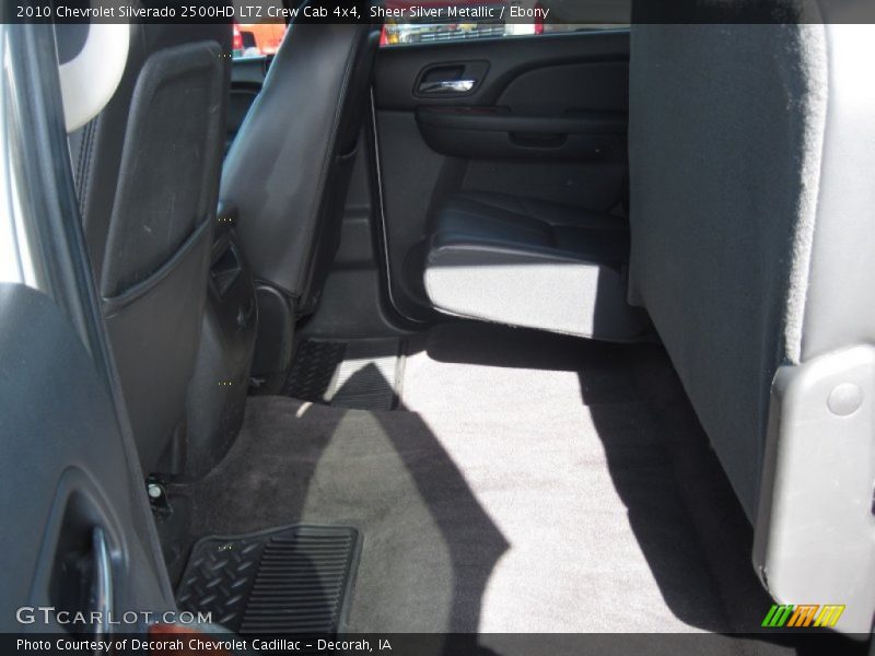 Sheer Silver Metallic / Ebony 2010 Chevrolet Silverado 2500HD LTZ Crew Cab 4x4