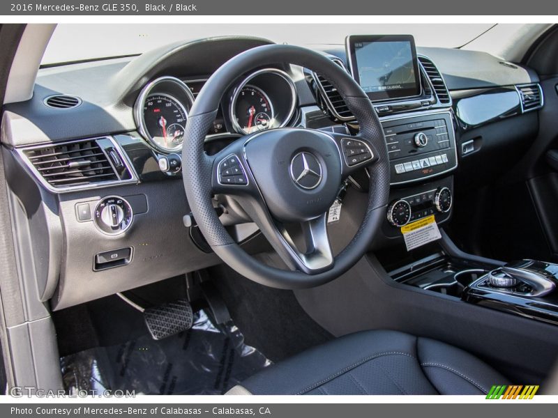 Black / Black 2016 Mercedes-Benz GLE 350