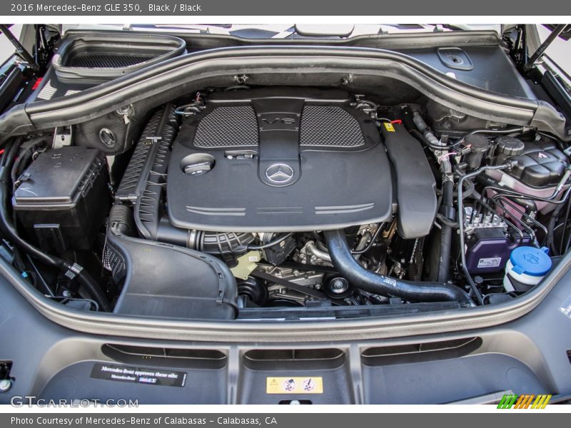 Black / Black 2016 Mercedes-Benz GLE 350