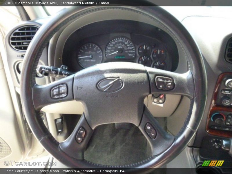 Sandalwood Metallic / Camel 2003 Oldsmobile Bravada AWD