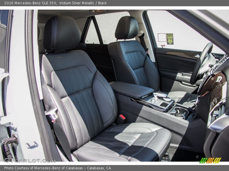 Iridium Silver Metallic / Black 2016 Mercedes-Benz GLE 350