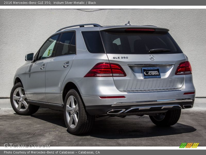 Iridium Silver Metallic / Black 2016 Mercedes-Benz GLE 350