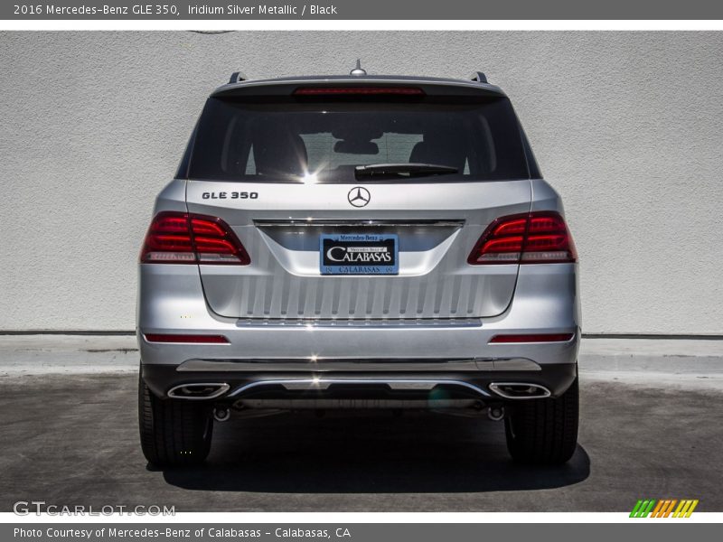 Iridium Silver Metallic / Black 2016 Mercedes-Benz GLE 350
