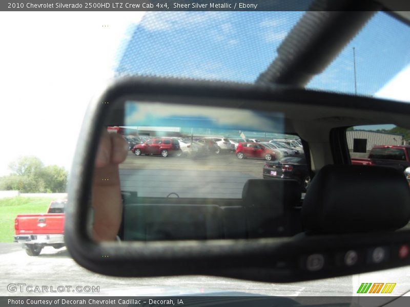 Sheer Silver Metallic / Ebony 2010 Chevrolet Silverado 2500HD LTZ Crew Cab 4x4