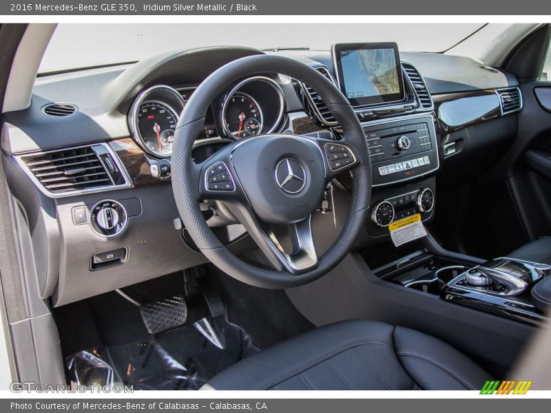 Iridium Silver Metallic / Black 2016 Mercedes-Benz GLE 350