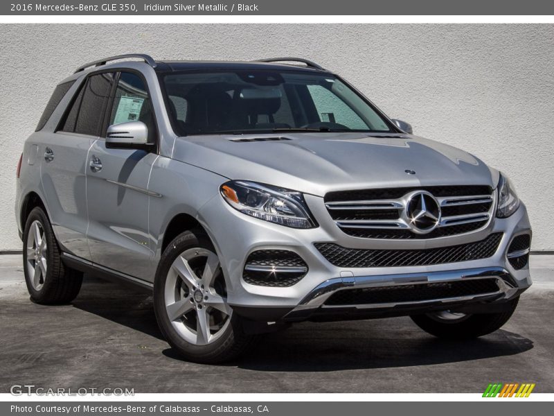 Front 3/4 View of 2016 GLE 350