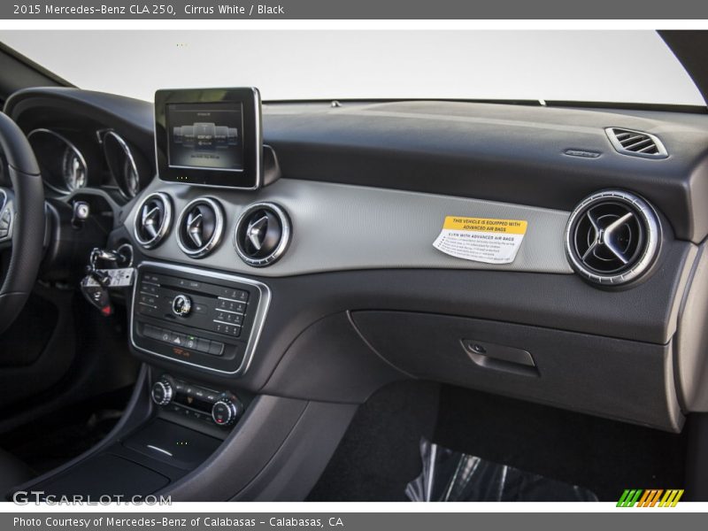 Cirrus White / Black 2015 Mercedes-Benz CLA 250