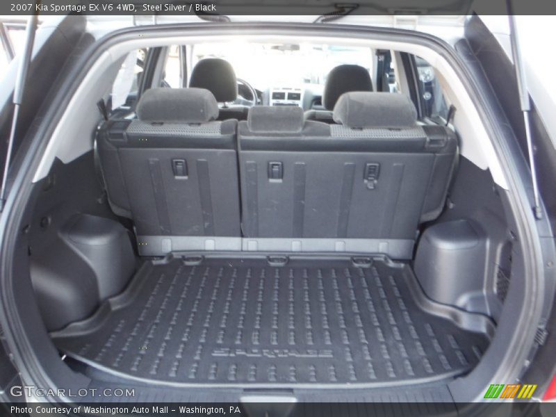 Steel Silver / Black 2007 Kia Sportage EX V6 4WD