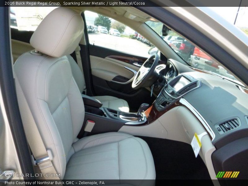 Front Seat of 2016 Regal Regal Group