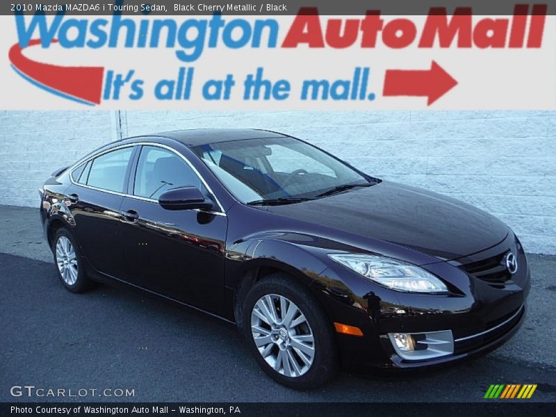 Black Cherry Metallic / Black 2010 Mazda MAZDA6 i Touring Sedan