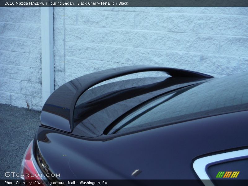 Black Cherry Metallic / Black 2010 Mazda MAZDA6 i Touring Sedan