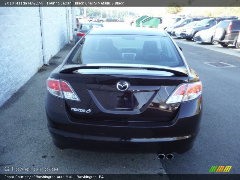 Black Cherry Metallic / Black 2010 Mazda MAZDA6 i Touring Sedan