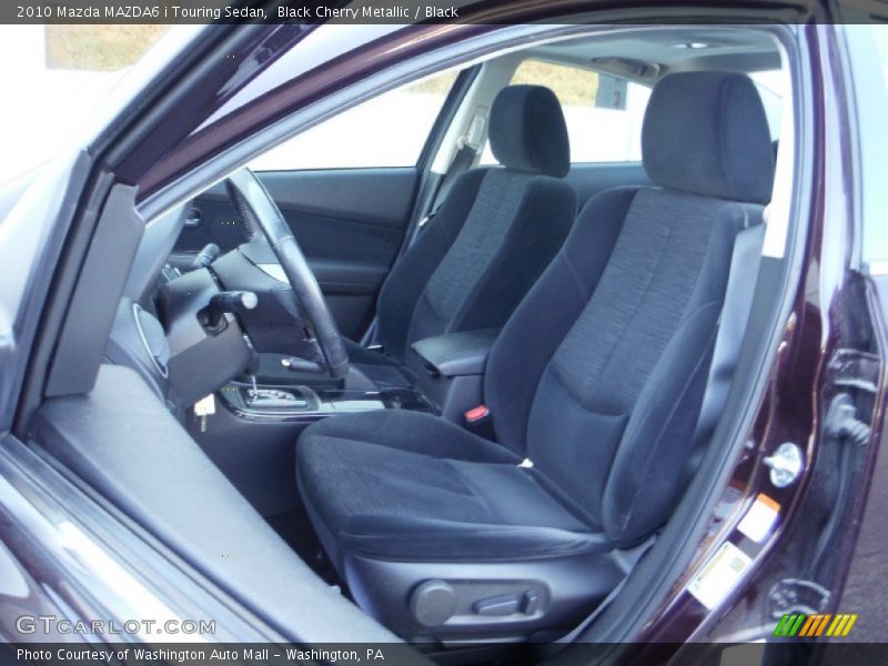 Black Cherry Metallic / Black 2010 Mazda MAZDA6 i Touring Sedan