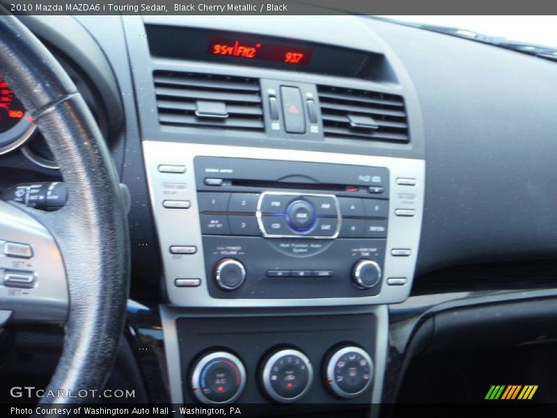 Black Cherry Metallic / Black 2010 Mazda MAZDA6 i Touring Sedan