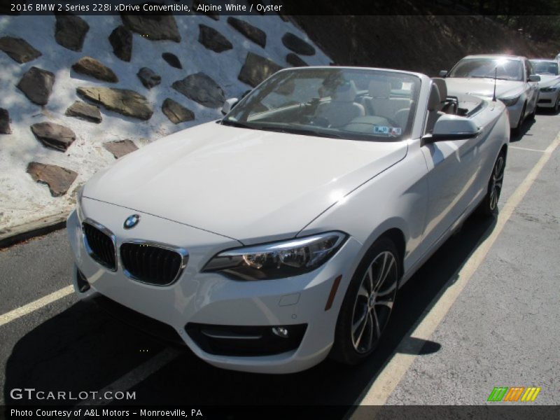 Front 3/4 View of 2016 2 Series 228i xDrive Convertible
