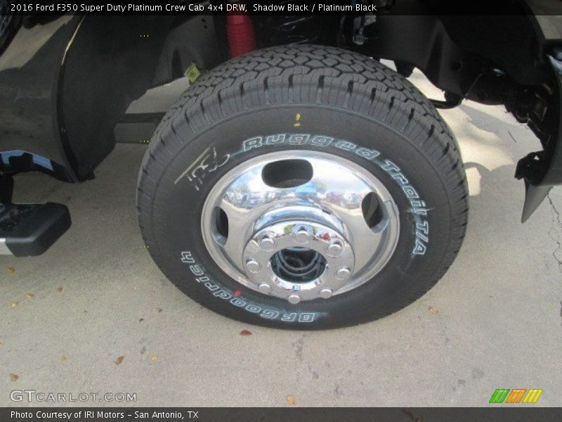 Shadow Black / Platinum Black 2016 Ford F350 Super Duty Platinum Crew Cab 4x4 DRW
