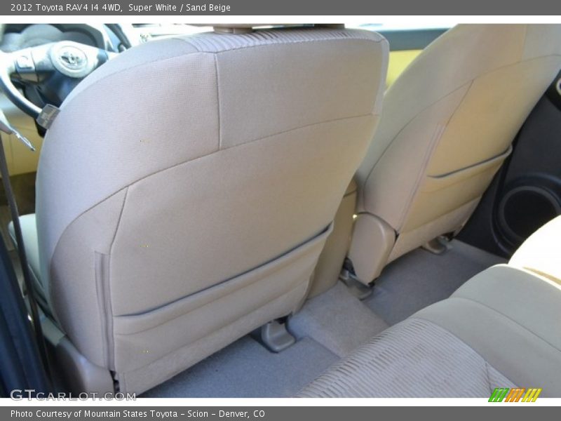Super White / Sand Beige 2012 Toyota RAV4 I4 4WD