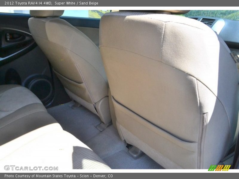 Super White / Sand Beige 2012 Toyota RAV4 I4 4WD