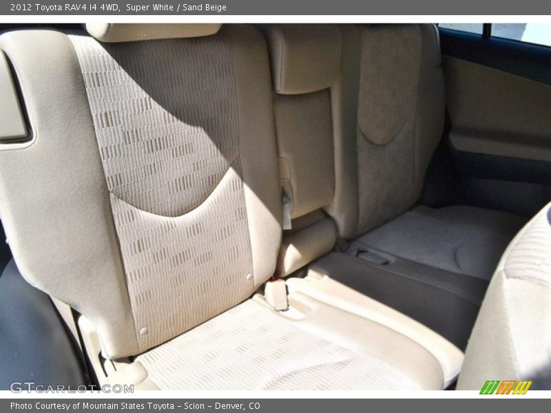 Super White / Sand Beige 2012 Toyota RAV4 I4 4WD