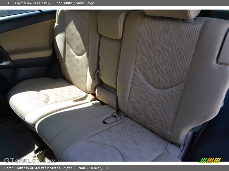 Super White / Sand Beige 2012 Toyota RAV4 I4 4WD