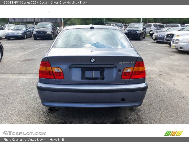 Silver Grey Metallic / Black 2004 BMW 3 Series 325xi Sedan