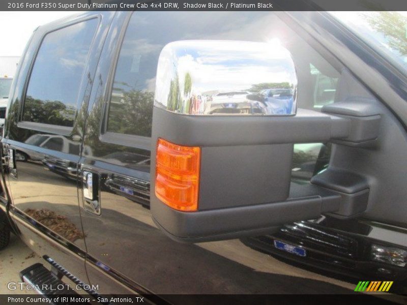 Shadow Black / Platinum Black 2016 Ford F350 Super Duty Platinum Crew Cab 4x4 DRW