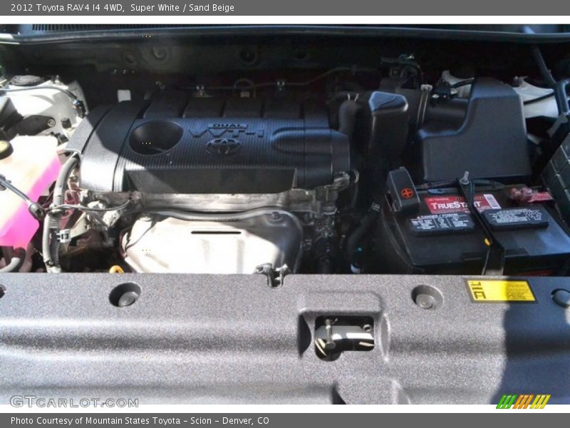 Super White / Sand Beige 2012 Toyota RAV4 I4 4WD
