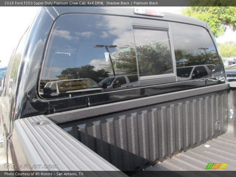Shadow Black / Platinum Black 2016 Ford F350 Super Duty Platinum Crew Cab 4x4 DRW