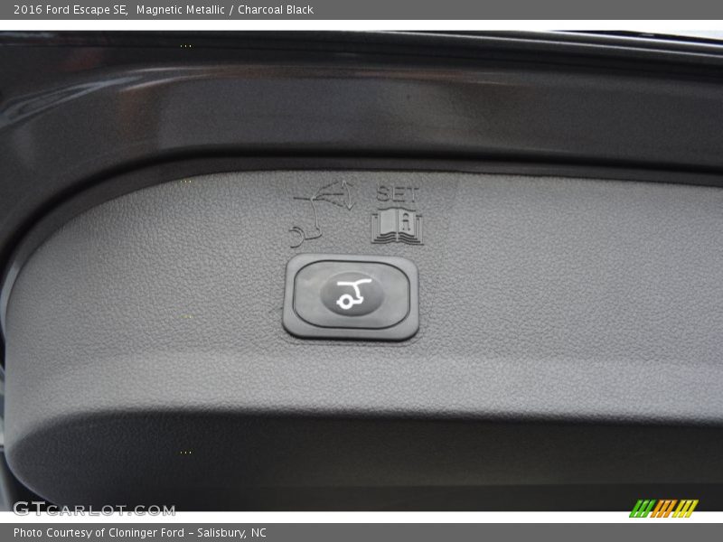 Magnetic Metallic / Charcoal Black 2016 Ford Escape SE
