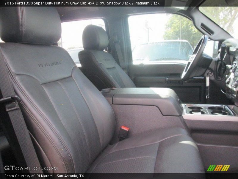Shadow Black / Platinum Black 2016 Ford F350 Super Duty Platinum Crew Cab 4x4 DRW